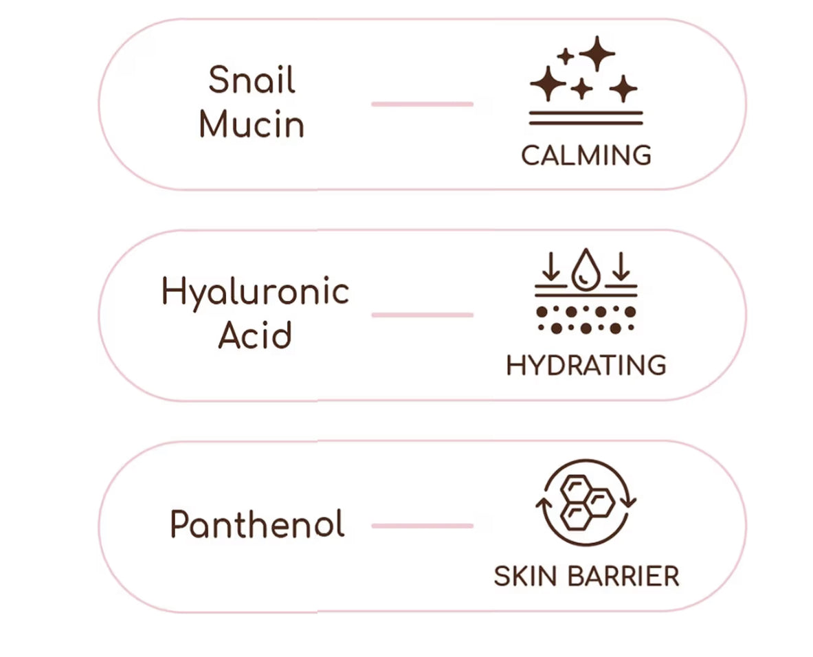 Glass skin, snail cream