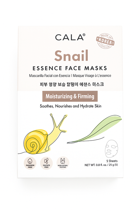 Snail Essensce Face Masks. Mascarilla facial con esencia.
