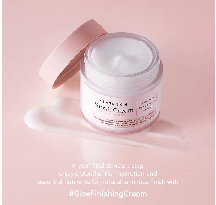 Glass skin, snail cream